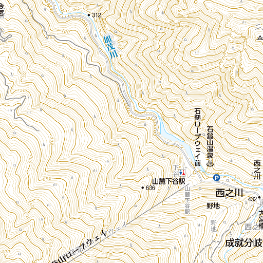 石鎚ロープウェイ山頂成就駅 山麓下谷駅 西之川 登山口情報 Yamakei Online 山と溪谷社