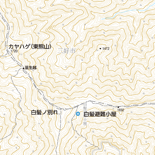 白髪山 (しらがやま)：1,770m - 山と溪谷オンライン