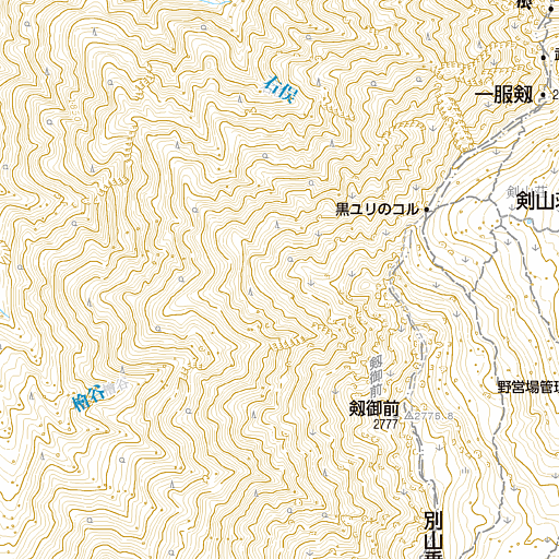 剱岳 (つるぎだけ) - 劔岳、剣岳：2,999ｍ - 山と溪谷オンライン