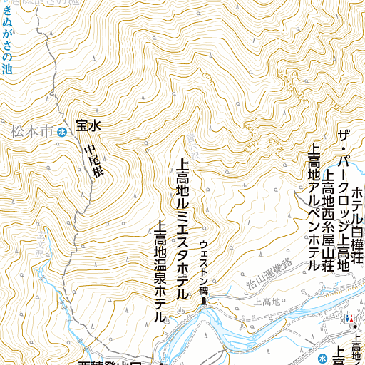 上高地 登山口情報 Yamakei Online 山と溪谷社
