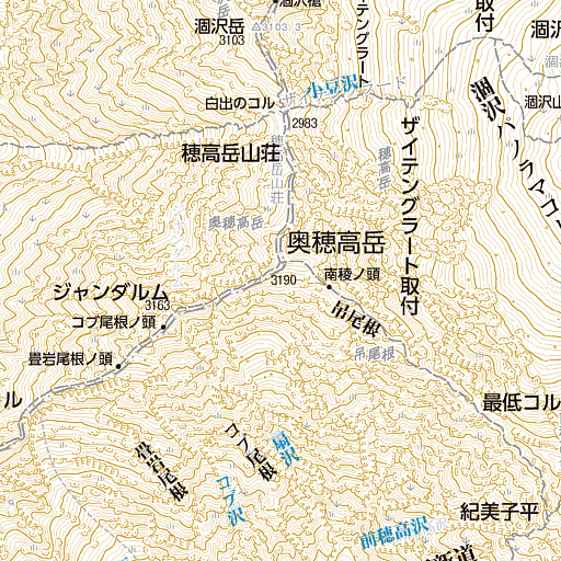 槍・穂高連峰 - 北アルプス・御嶽山の主要山域 - 山と溪谷オンライン