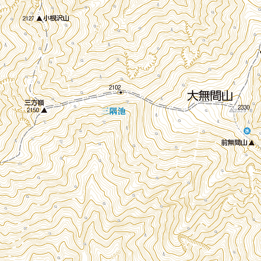 大無間山 だいむげんやま おおむげん 2 330ｍ ヤマケイオンライン