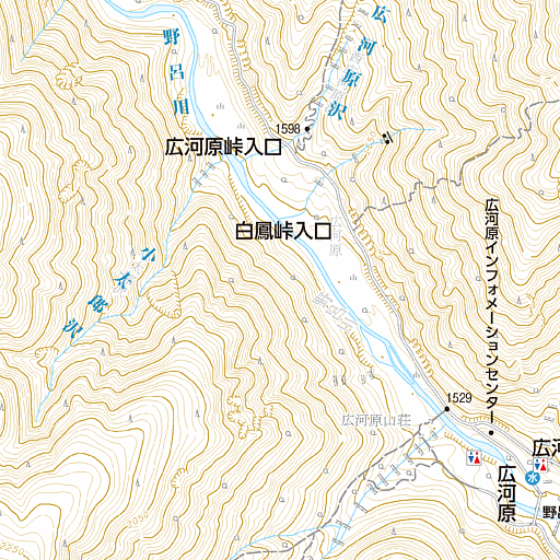 広河原 登山口情報 Yamakei Online 山と溪谷社