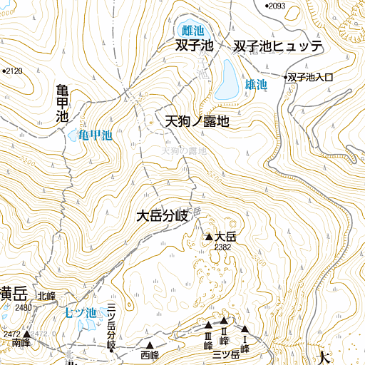 北横岳 よこだけ 標高2 480ｍ 八ヶ岳周辺 八ヶ岳連峰 Yamakei Online 山と溪谷社