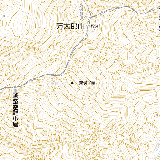 万太郎山 (まんたろうさん)：1,954ｍ - 山と溪谷オンライン