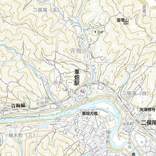 軍畑駅 登山口情報 Yamakei Online 山と溪谷社